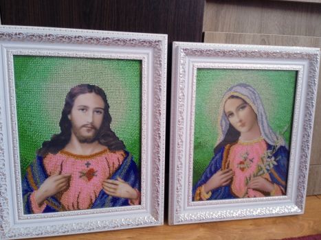 Ікони з бісеру.
