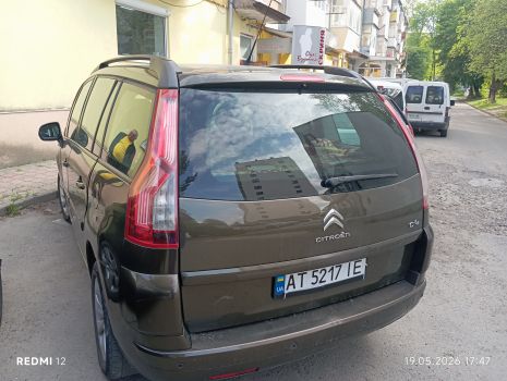 CITROEN Picasso C4, 2013 р.в., 1.6 2