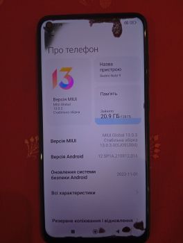 Смартфон Redmi note 9 5