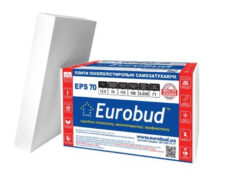 Пінопласт Eurobud EPS 70 1