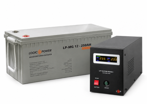 LOGIC POWER 800 з чистим синусом +акумулятор 250AH 1