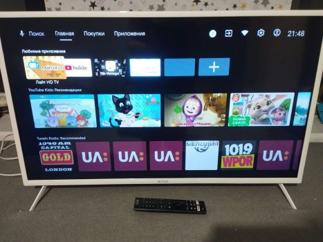 Телевізор Kivi 32F710 Smart Android 11, Wi-Fi, Full HD
