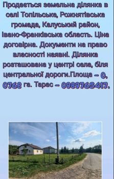 Земельна ділянка 1