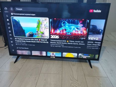 Телевізор TCL 40 Smart на Android 9 з Wi-Fi