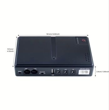 Mini DC PoE UPS — акумуляторний безперебійник для роутерів 2