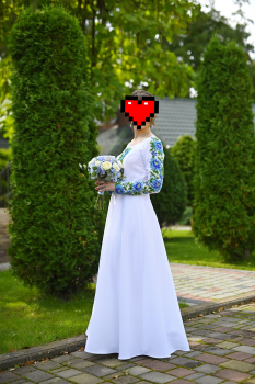 Вишите весільне плаття 1