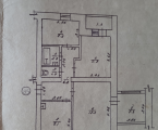 3-кімнатна квартира, вул. Кості Левицького 3 1