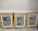 11 рамок IKEA RIBBA світле дерево (13x18 + 9x14) 3
