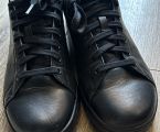 Adidas Stan Smith у кольорі чорний шкіра 3