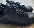 Adidas Stan Smith у кольорі чорний шкіра 1