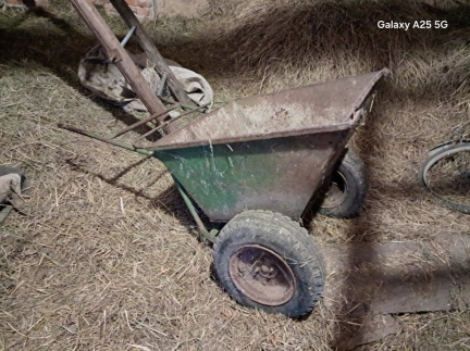 Тачка, візок, будівельна