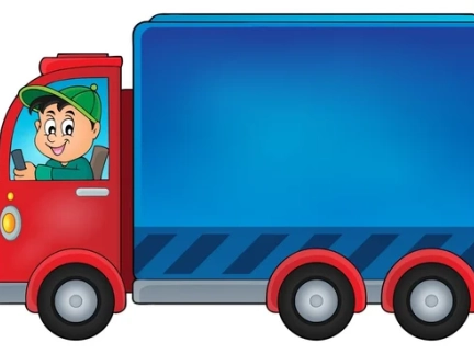 Водій на вантажний бус