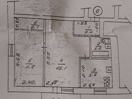 2-кімнатна квартира, вул. Д. Галицького