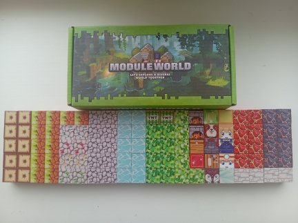 Магнітний конструктор Майнкрафт на 100 блоів.