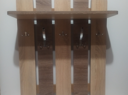 Вішалка ДСП дуб сонома