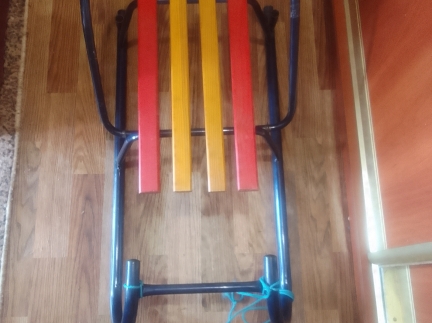 Санки дитячі з ручкю