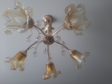 Люстра в хорощом сані