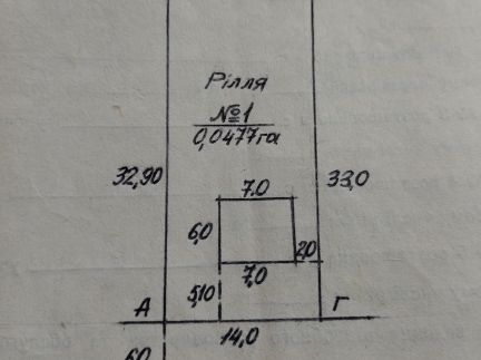Дачна ділянка 5 сотих
