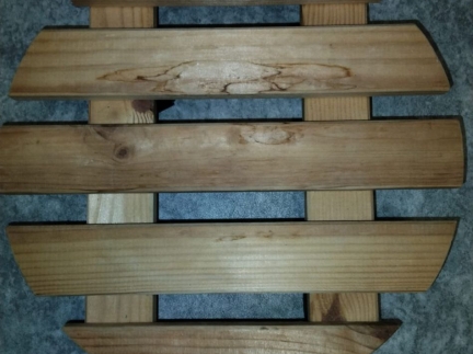 Підставка на колесах для квітів / вазона 30 см.