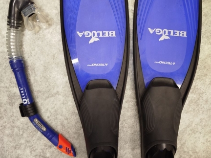 Ласти Beluga TECNO PRO 38-39 Італія + маска трубка