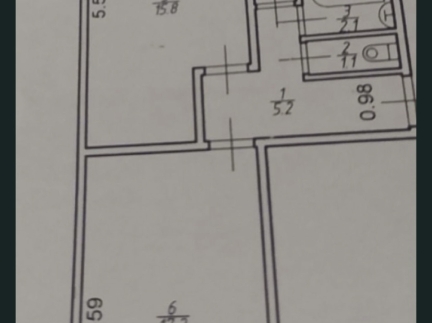 2-кімнатна квартира, пр. Лесі Українки