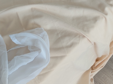 Штори на люверсах+тюль б/у