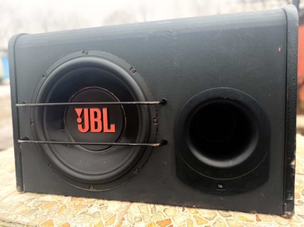 Потужний сабвуфер JBL + підсилювач Magnat 180W | Г