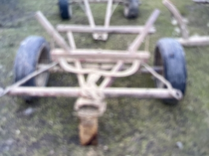 Віз фіра на гумових колесах плуг гра ска