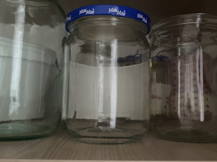 Слоїки скляні для зберігання продуктів