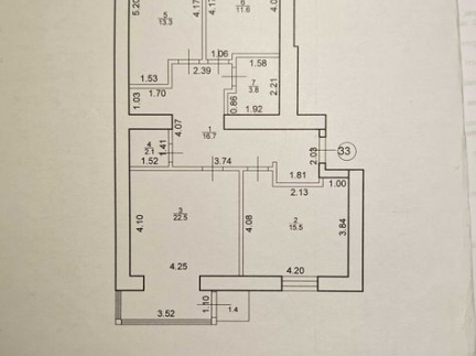 3-кімнатна квартира, новобудова, чудовий вид на гори