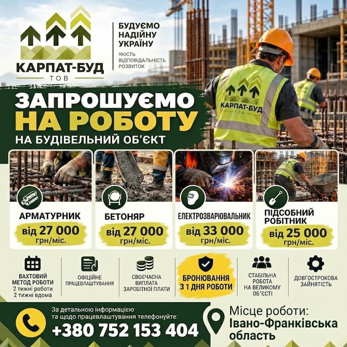 робота вакансія Калуш